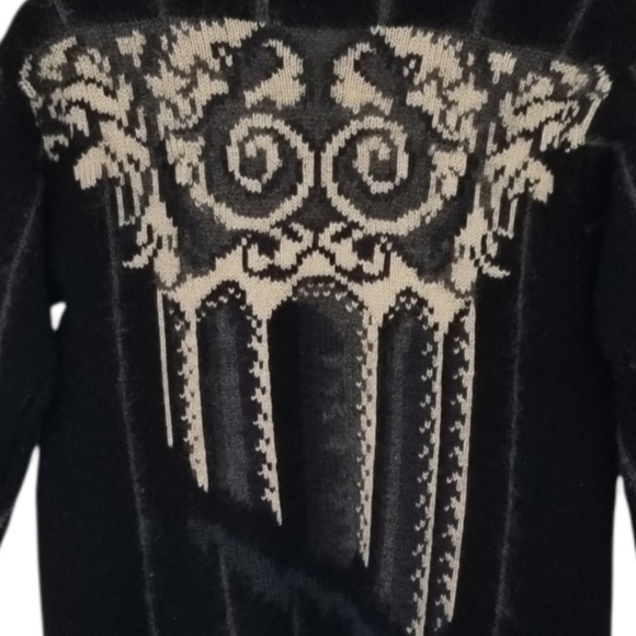 Vintage Linda Allard Ellen Tracy Wool Mohair Open Front Cardigan Sweater. - Picture 7 of 9